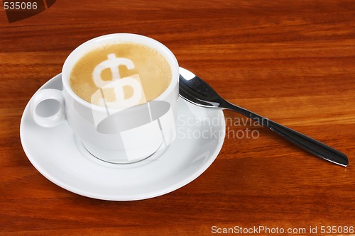 Image of dollar coffee