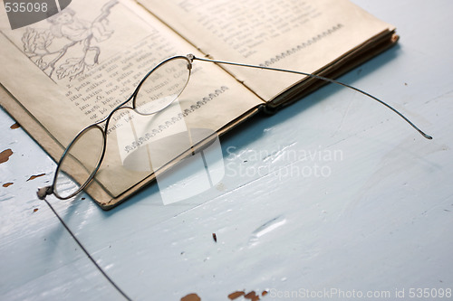 Image of reading a book