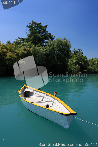 Image of white boat