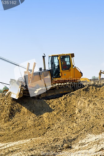 Image of Construction site machines