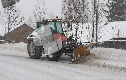 Image of Snow plough. 