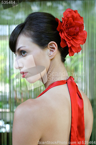 Image of Beautiful woman.