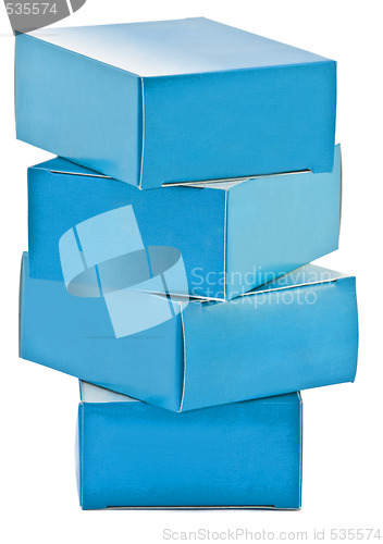 Image of Stack of drugs boxes