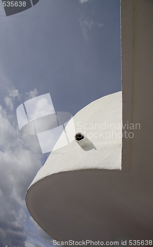 Image of balcony architectural lines