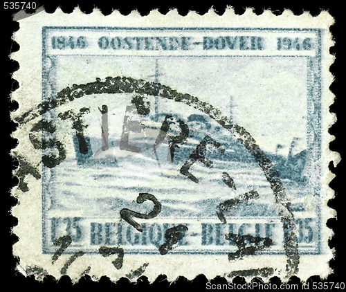 Image of vintage Belguim stamp