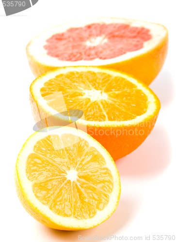 Image of lemon, orange and grapefruit