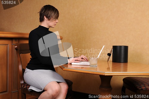 Image of Woman with laptop