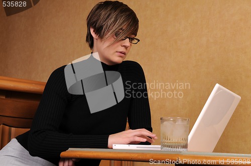 Image of Woman with laptop