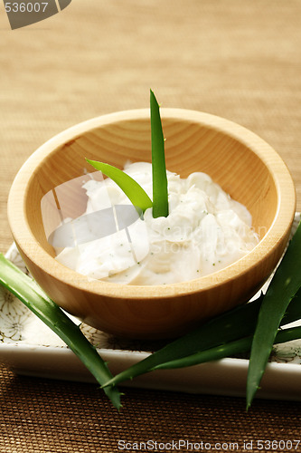 Image of aloe face cream