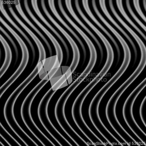 Image of grayscale waves