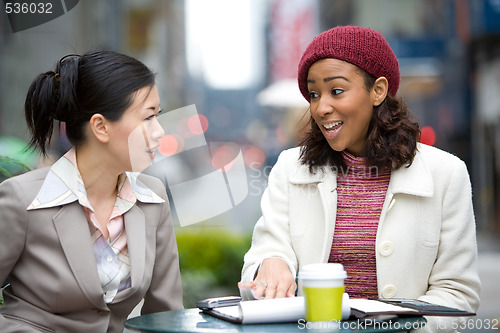 Image of Business Meeting in the City