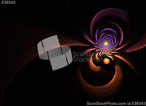 Image of Abstract Fractal Background