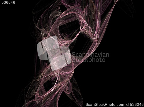 Image of purple fractal