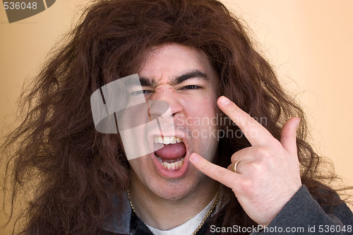 Image of Crazy Rocker Dude