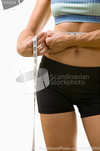 Image of Measuring waist line