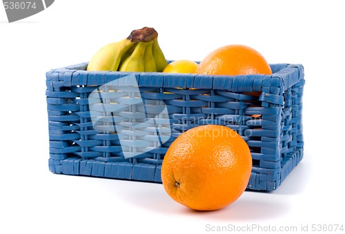Image of basket with fruits