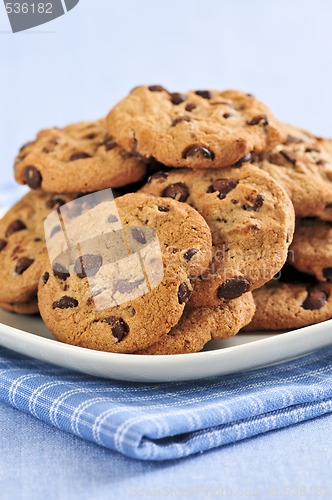 Image of Chocolate chip cookies