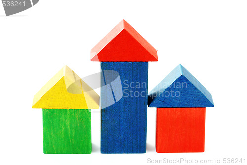 Image of wooden houses