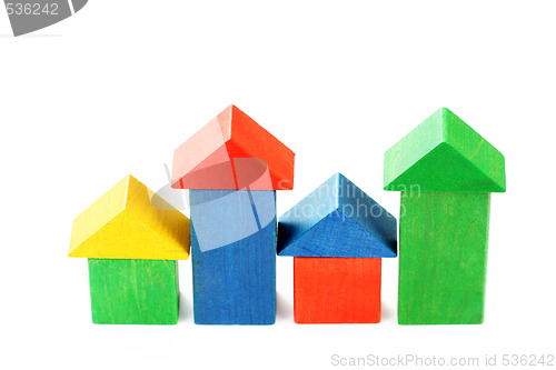Image of wooden houses