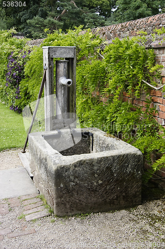 Image of old fashion pump