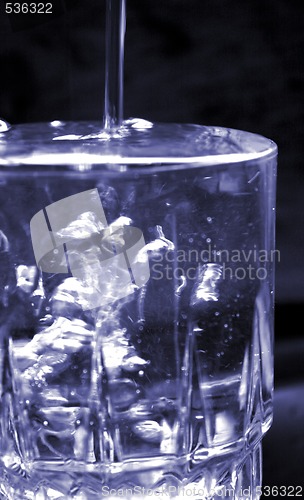 Image of filling a glass of water