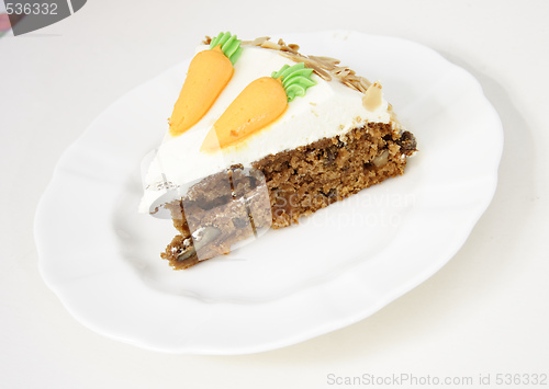 Image of carrot cake slice