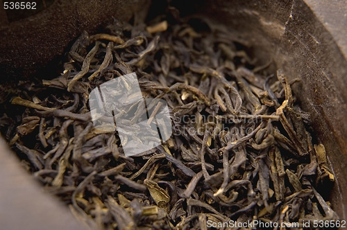 Image of dried tea