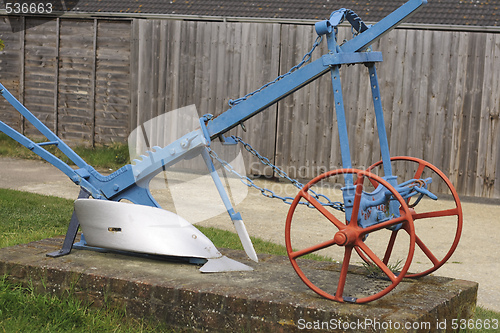 Image of vintage plough