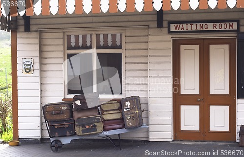Image of vintage suitcases