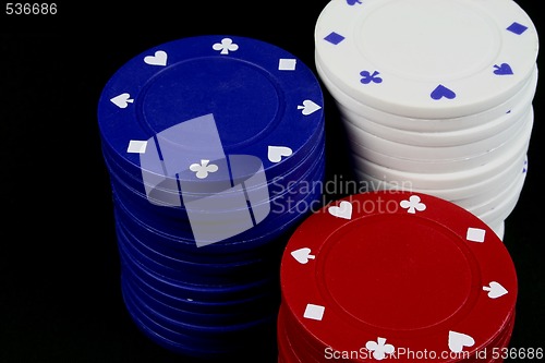 Image of poker chips