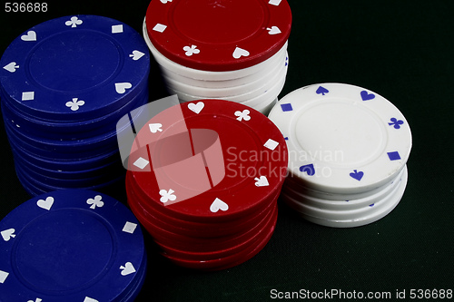 Image of poker chips