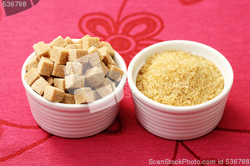 Image of brown sugar cubes