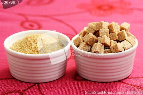 Image of brown sugar cubes