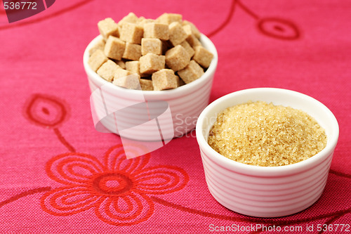 Image of brown sugar cubes