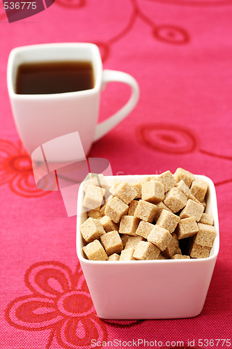 Image of brown sugar cubes