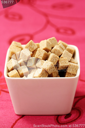 Image of brown sugar cubes