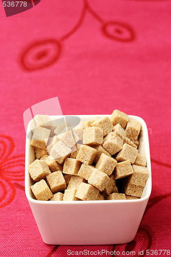 Image of brown sugar cubes