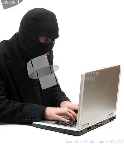 Image of Hacker Typing
