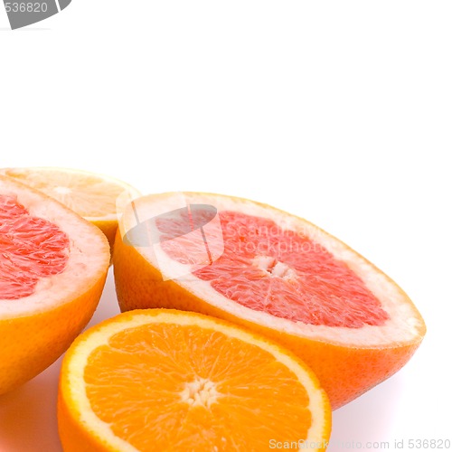 Image of lemon, orange and grapefruit