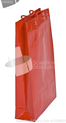 Image of Red shopping bag