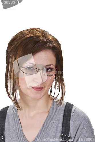 Image of Portrait of a young woman