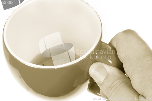 Image of His Morning Cup of Tea