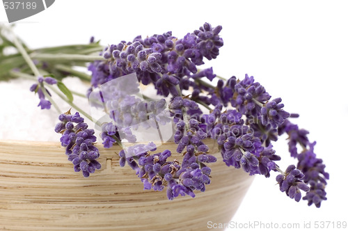 Image of lavender bath