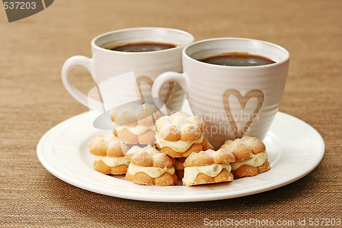 Image of coffee with love