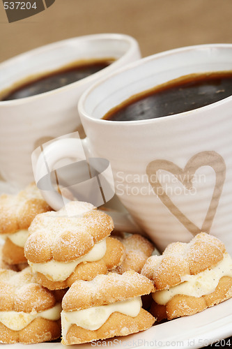 Image of coffee with love