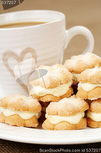 Image of coffee with love