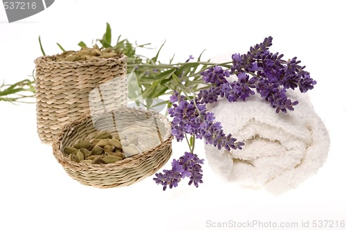 Image of lavender bath