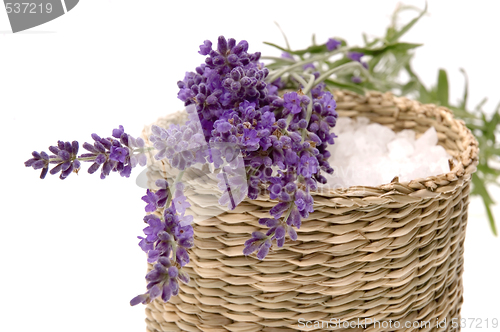 Image of lavender bath
