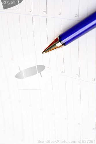 Image of Color pencil and agenda