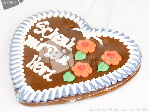 Image of Gingerbread heart_1